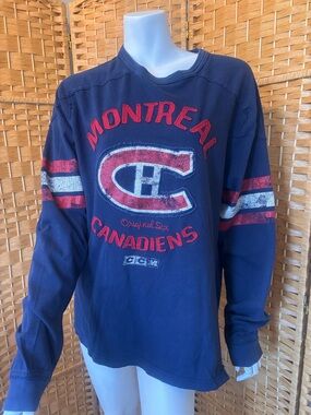 CCM Navy Montreal Canadiens Pullover